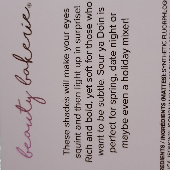 ⚜️Beauty Bakerie "Sour Ya Doin'?" Eyeshadow Palette - Picture 14 of 14